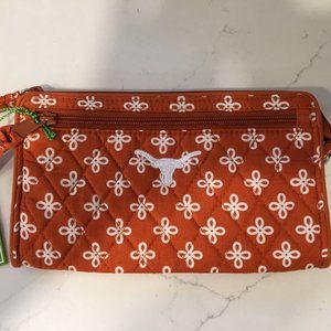 Vera Bradley Texas Longhorn Wristlet
